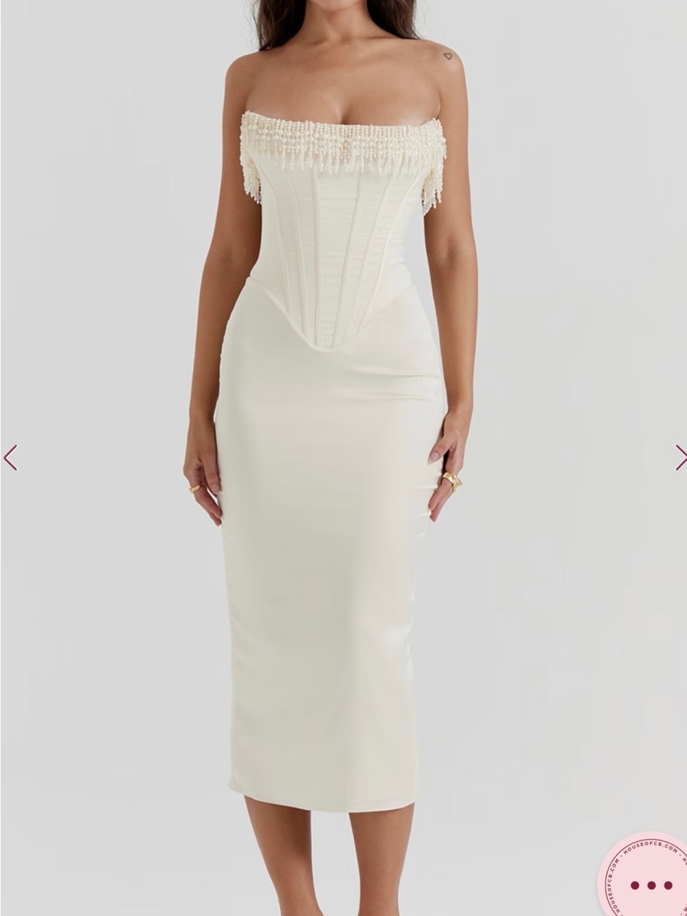 Authentic House of CB Nalita embellished dress X-Large